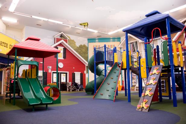 Indoor playset for outlet toddlers
